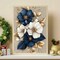 Floral Diamond Art Kits for Adults - 12x16 Inch 5D Full Round Drill Diamond Painting - DIY Flower Diamond Dots Gem Art for Beginners - Spring Flowers Rhinestone Craft for Home Wall Decor